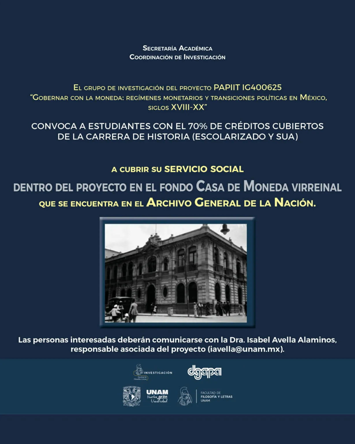 Servicio Social Casa de Moneda